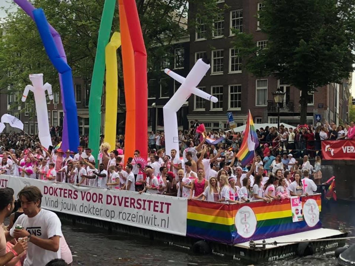Dokters voor diversiteit tijdens Canal Pride 2019